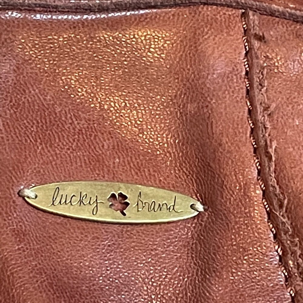 lucky brand leather bag